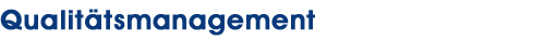 Qualitätsmanagement ::: Kunststofftechnik